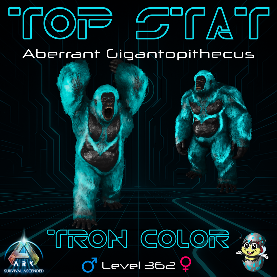 🦖 TRON Top Stat BABY PAIRS Ark Survival Ascended PvE PC/XBOX/PS5 | eBay