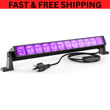 40W LED Black Light Bar for Glow Party, Blacklight with Plug Switch, Each Light