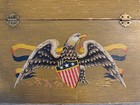 Vintage Slanted Colonial Eagle Stationary/Writing Desk — photo 2