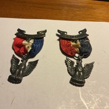 Two Vintage Eagle Scout Medals
