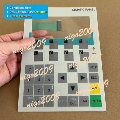 Membrane Fit for SIEMENS OP77A 6AV6651-1BA01-0AA0 OPERATOR PANEL Key Button Film