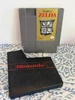 The Legend of Zelda Classic Series Gray Cart Nintendo NES Authentic Tested Game