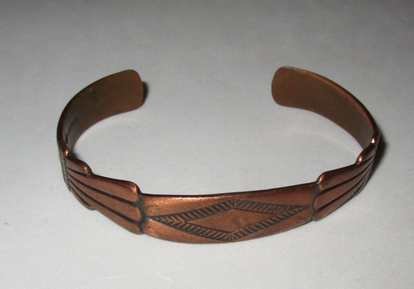 Bell Trading Post Solid Copper Cuff Bracelet - image 1