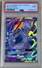 2019 Pokemon Sun & Moon Hidden Fates Mewtwo GX #31/68 - PSA 9