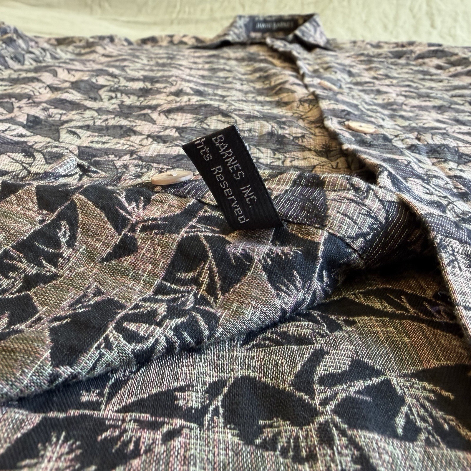 Jhane Barnes Multicolor Geometric Pattern Long Sl… - image 4