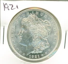 May have claim to GEM, really pretty 1921 Morgan dollar - much better than most!