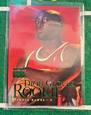 1999-00 SkyBox Premium Dion Glover Rookie Atlanta Hawks RC #120 NM