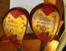 Vtg Wilson Patty Berg Cup Defender 1 3 Woods AerFlo Steel Shaft Clima/Gard RH