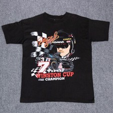 Vintage Dale Earnhardt 1995 Winston Cup Champ T-Shirt Medium Intimidator Nascar