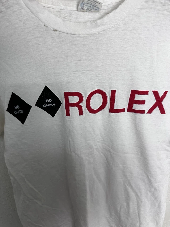 Vintage Steamboat Ski Team Rolex Colorado Distressed Single Stitch T Shirt Sz M - Image 2 of 4