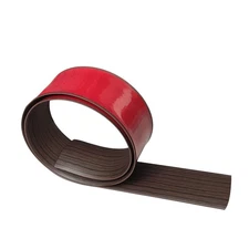 Vinyl Floor Transition Strip Self Adhesive 1.57"×3.3' Brown Wood Grain Floo