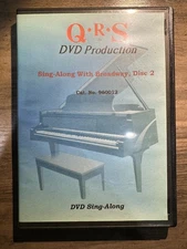 QRS Pianomation SingAlongDVD - Sing Along With Broadway #2 - Catalog #960012