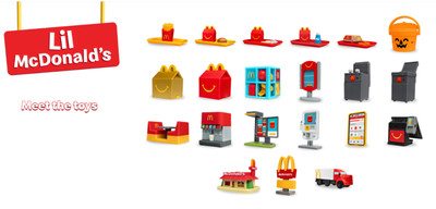 2025 McDONALD'S Lil Mcdonalds Minature Kids HAPPY MEAL TOYS Or Set