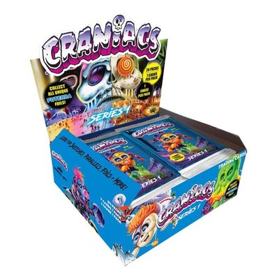 Craniacs Trading Cards Serie Eins Hobby Box | 24 Packs Pro Box