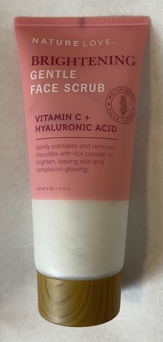 Nature Love Brightening Gentle Face Scrub 6oz - Picture 1 of 4