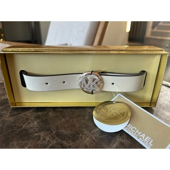 Michael Kors White Belts for Women for sale | eBay display picture 2