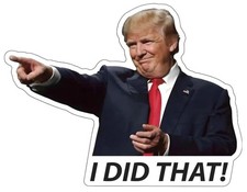 100x Trump I Did That Stickers   Waterproof Vinyl Decal Pack