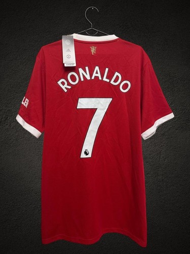 Manchester United 2021 2022 Ronaldo #7 Home Fußball Trikot Adidas H31447 Gr. L - Bild 1 von 6