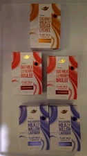 Lot Of 5 Dove Plant Milk Cleansing Bar Soap Macadamia, Oat And Coconut 