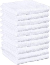 SOFT TEXTILES White Spa Towels for Facials - Salon Towels/Hand Towels