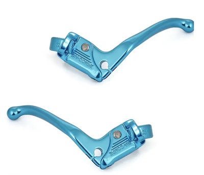 Dia-Compe MX-132 45 Grad 22,2 mm BMX Old School Bremshebel Paar blau