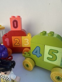 LEGO DUPLO My First Number Train Missing Number 6 But W Extra Pieces