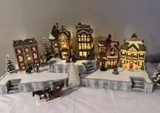 Christmas Village Display Platform For Lemax Dept56 Dickens North Pole + More