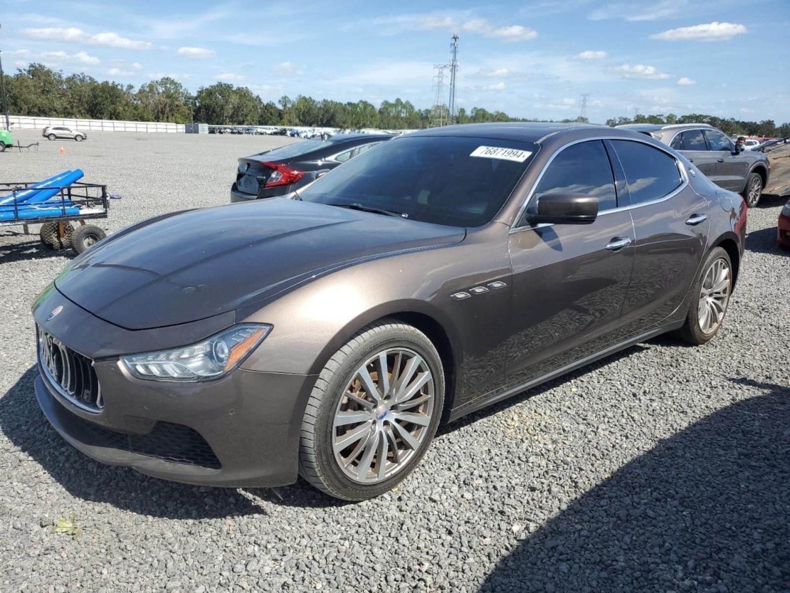 Maserati Ghibli 2014-2017 FRONT+UPPER+INNER Grille