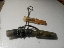 Faulks Champion Goose Call + Knight & Hale EZ-Grunter Plus 1003 w Lanyard, Deer