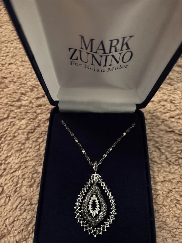 Collar Lágrima Mark Zunino Para Nolan Miller Nuevo Hermoso Ajustable Foto 3 de 4
