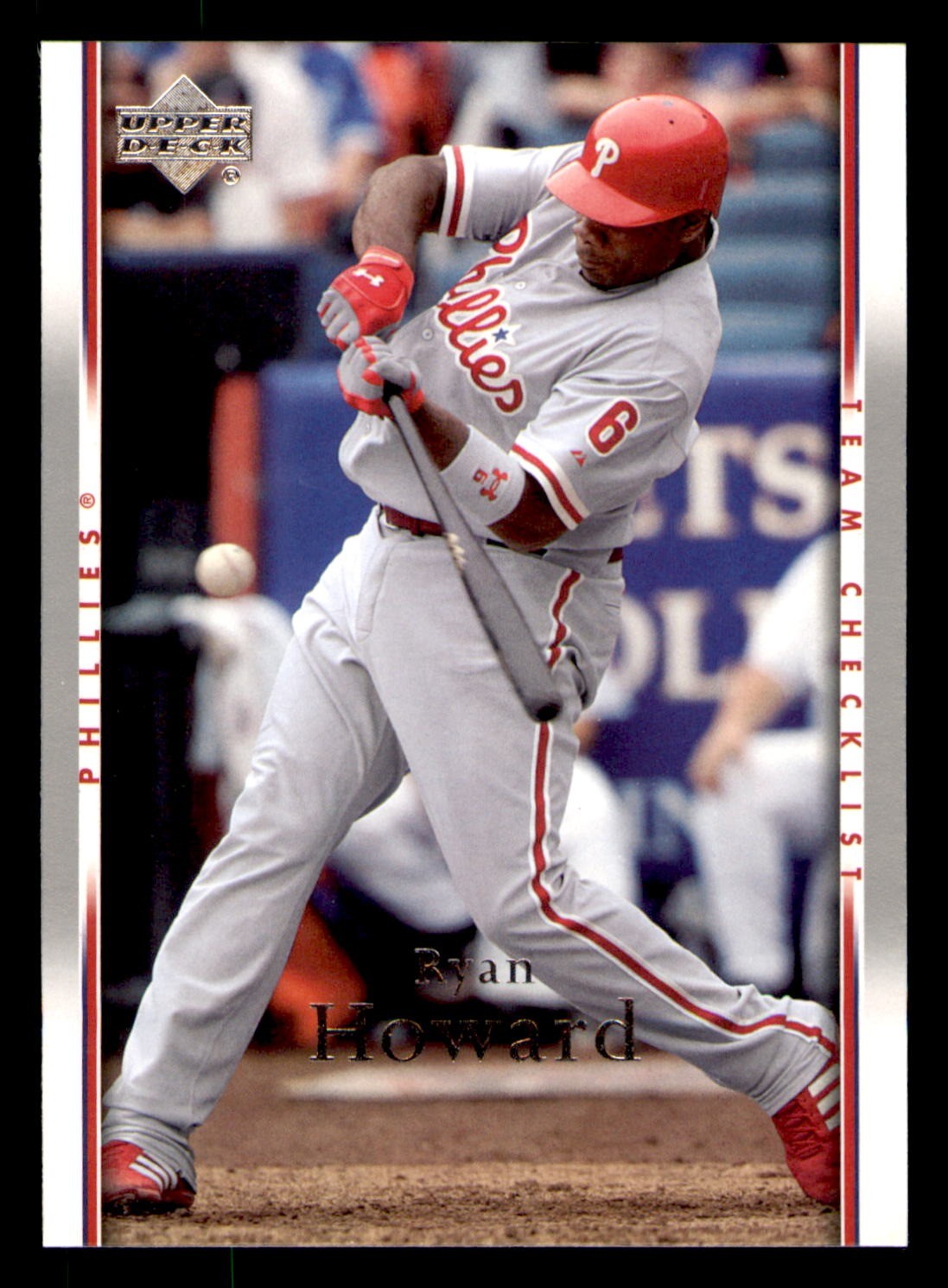 2007 Upper Deck #495b Ryan Howard Phillies