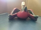 Vintage Hull Red Swan With Polka Dot Kerchief — photo 5