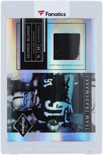 George Blanda Oakland Raiders Signed 2007 Leaf Limited 2 Color #TT-28 #9/15 Card