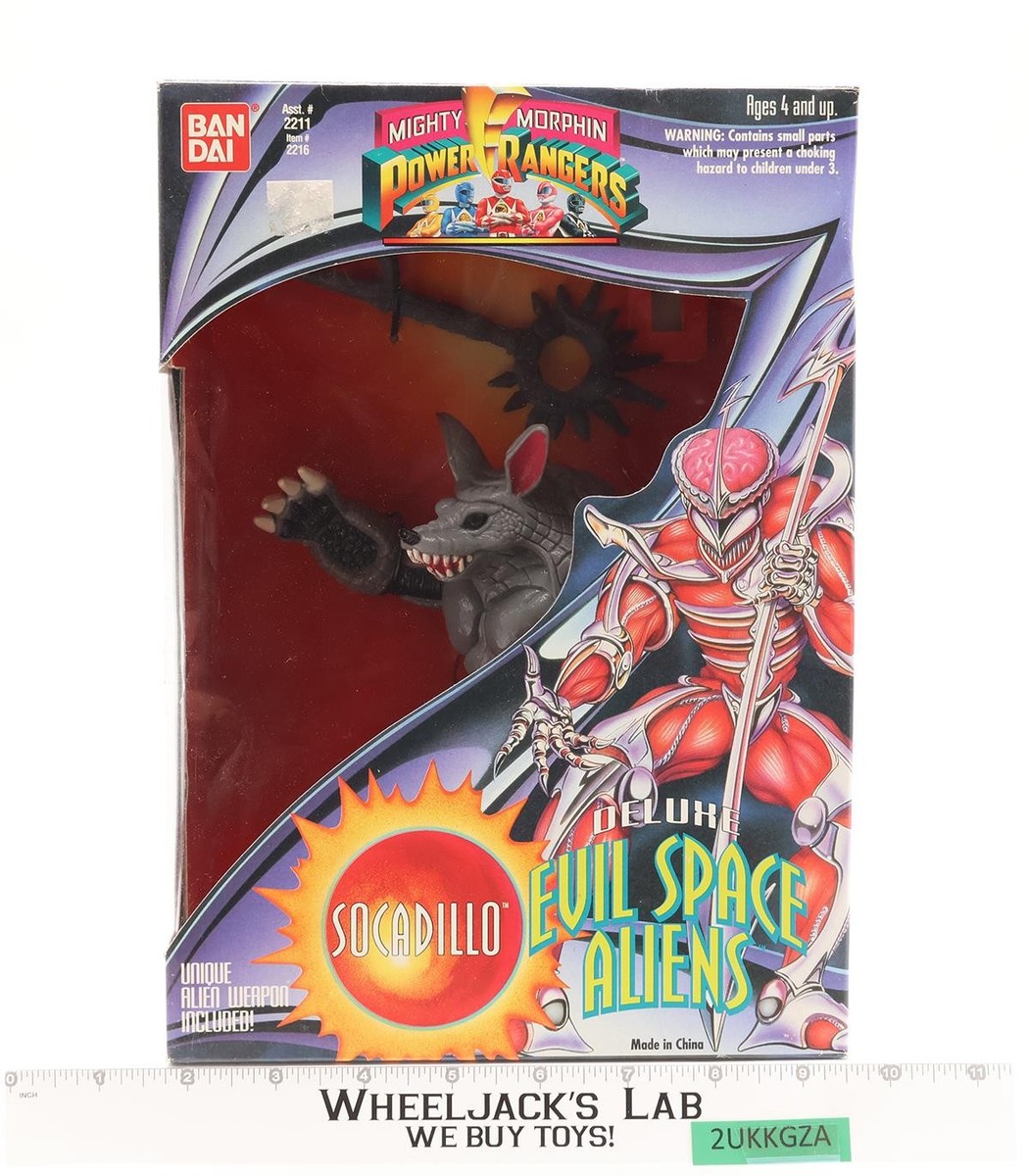 Socadillo Evil Space Aliens Mighty Morphin Power Rangers 1994