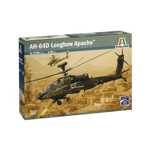 1:48 Italeri Ah-64D Longbow Apache IT2748 Model - Image 2 of 2