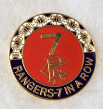 Rangers Football Club Seven in a Row Badge