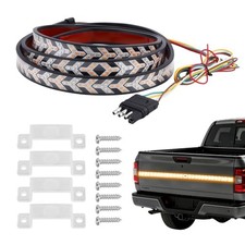 60-Inch Truck Tailgate Light Bar Strip, Waterproof Flexible LED Brake Tail