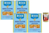 De Cecco Senza Glutine Mezzi Rigatoni 4X400G Glutenfreie Pasta +Polpa