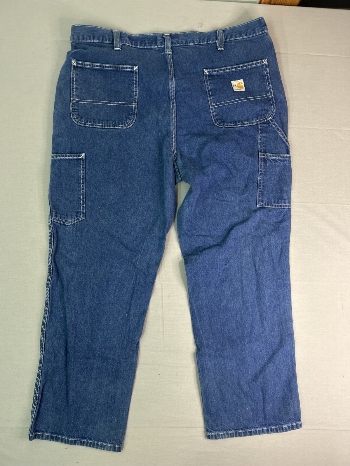 Carhartt FR Jeans Mens 40x30 Work Pants Relaxed Cargo Cat2 2112 Carpenter 290-83