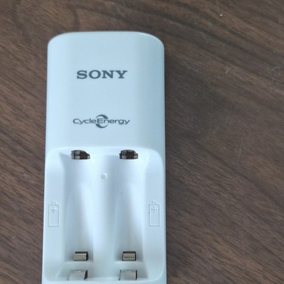 Sony CycleEnergy BCG-34HS Compact Mains Charger for AA AAA NiMH