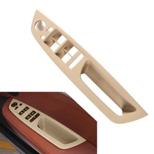Fit BMW X5 E70 X6 E71 E72 Front Door Panel Handle Pull Trim Cover Beige RHD Auto