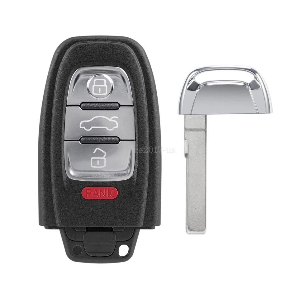 2 Para 2013 2014 2015 2016 Audi A6 A7 A8 Prox Control Remoto Inteligente Coche Llavero IYZFBSB802 Foto 4 de 4