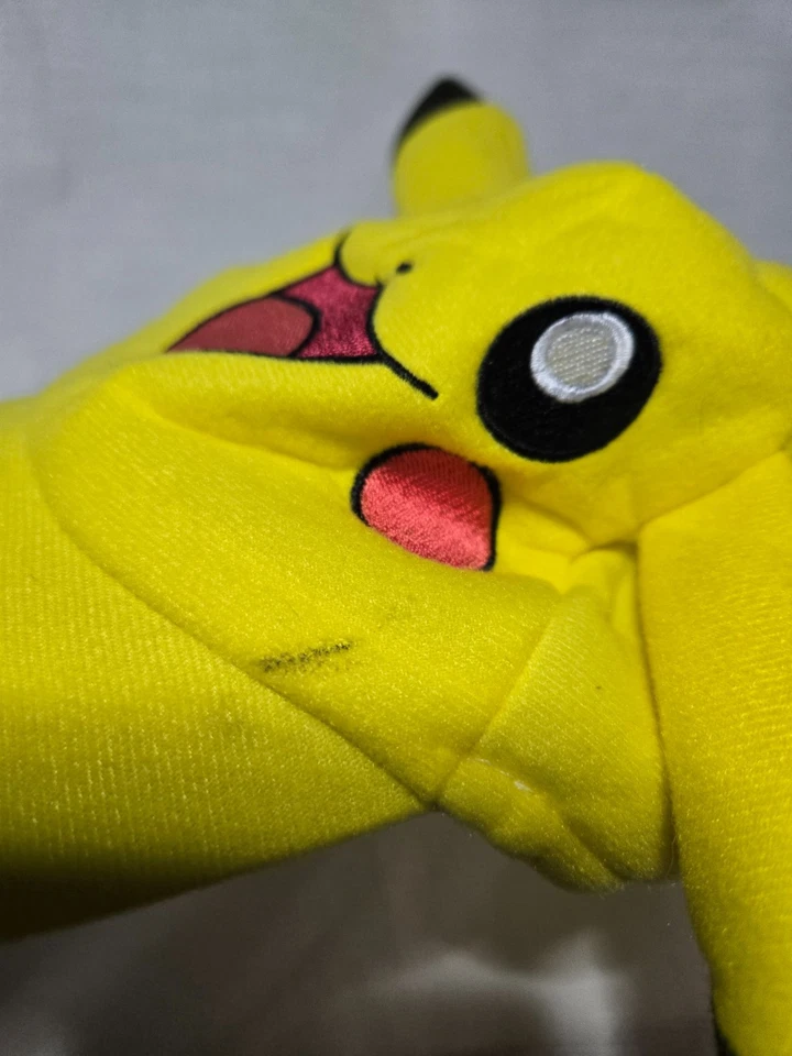 Gorra Pokemon Niños Amarillo Pikachu Sombrero Anime Dibujos Animados Talla Única Niños Se Adapta a Todos los Pokémon Foto 4 de 4