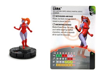 HeroClix - #023a Laira - Lantern Legacy