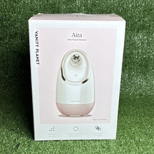 Vanity Planet Aira Ionic Facial Steamer for Face, White/Rose Gold