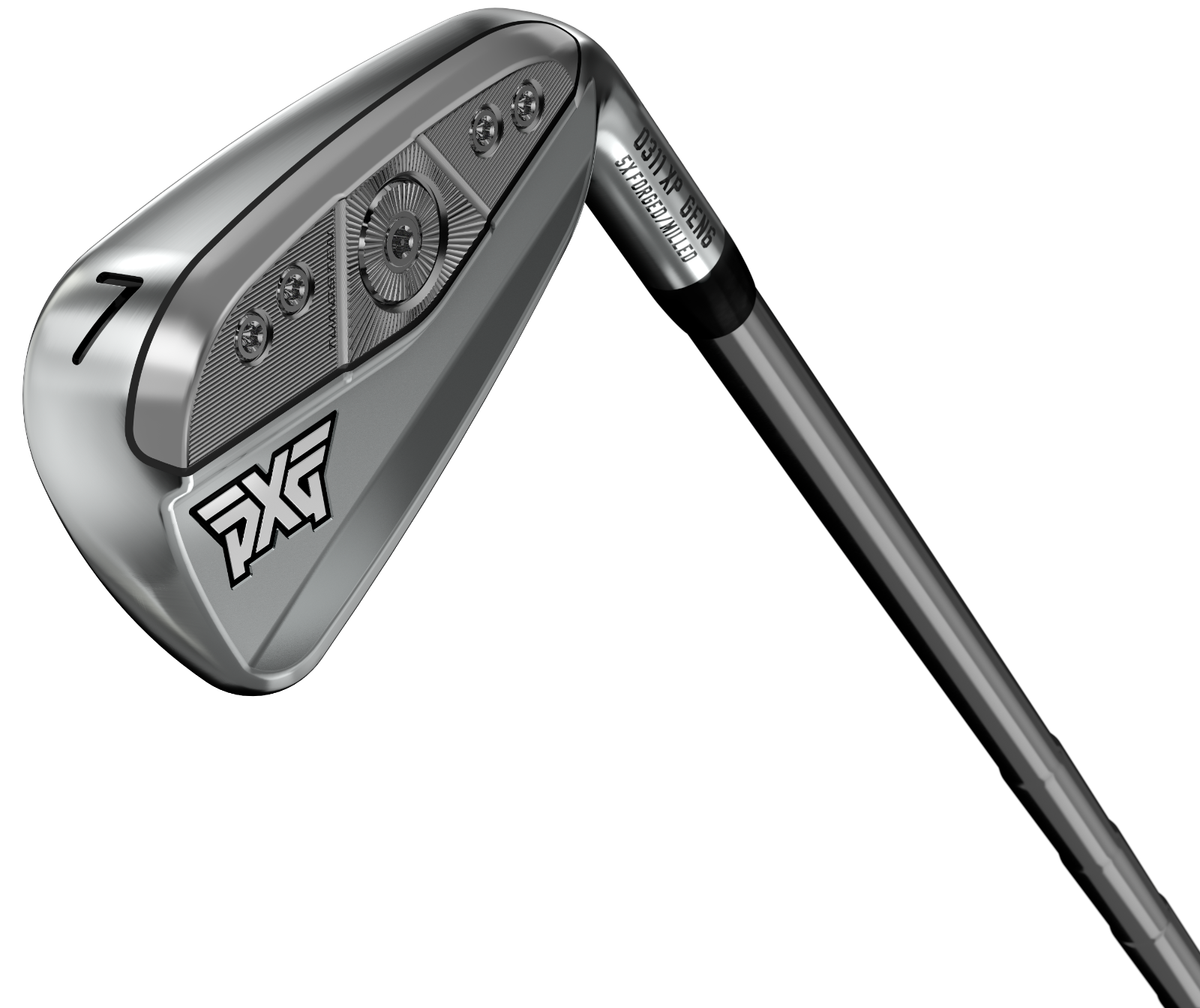 PXG 0311XP GEN6 Double Chrome Iron Set 5-PW,SW (no gw) RH 