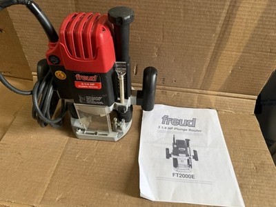 Freud Variable Speed 3-1/4 HP Plunge Router Model FT-2200VCE