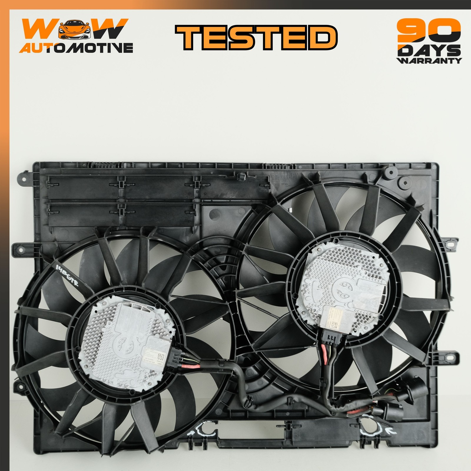 Bentley Continental GT 2013-2017 Fan assembly P/N 3W0121205C
