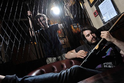 Sam McTrusty Barry McKenna of Scottish rock band Twin Atlantic at - Old Photo 6