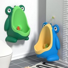 Baby Boys Standing Potty Frog Shape Wall-Mounted Training Urinal USA